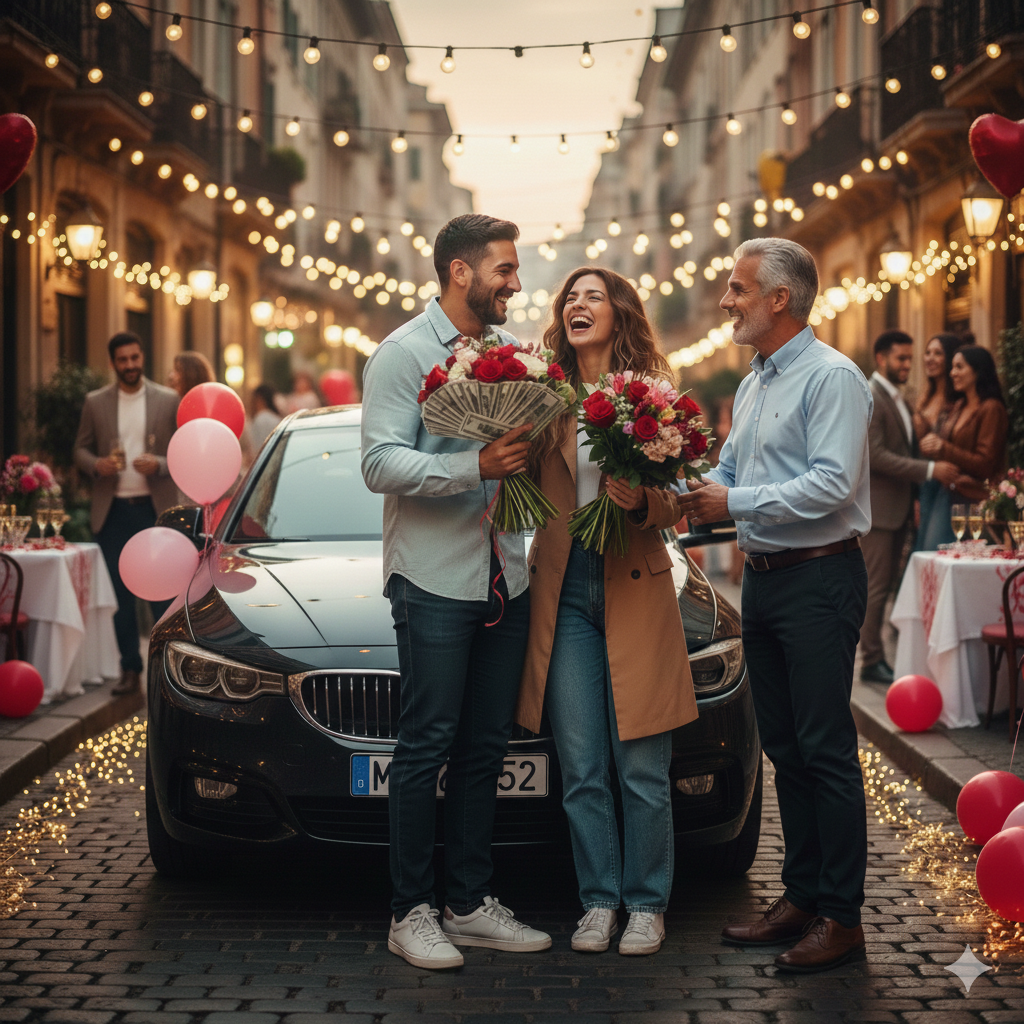 Celebra a tu pareja empeñando tu auto