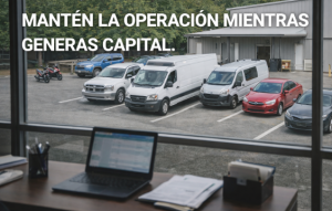 Tu flota de vehículos te dan capital, ven a Efectiauto